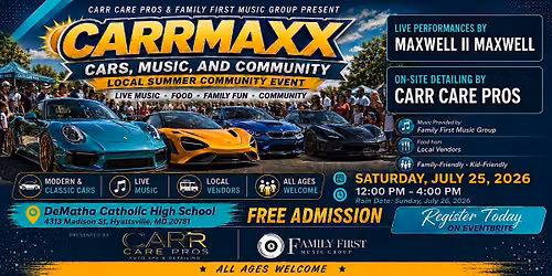 CARRMAXX: Cars, Music, and Community