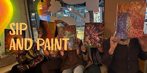 Sip & Paint. Your Canvas, Your Story