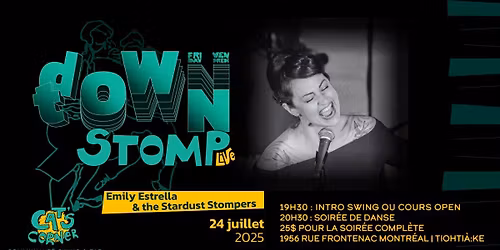 Downtown Stomp - musique live avec Emily Estrella