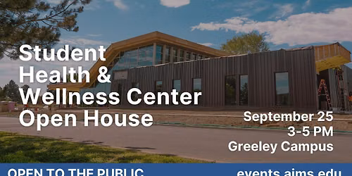 Student Health and Wellness Center Open House