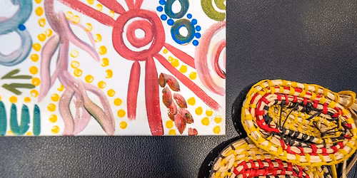 Weaving jewellery workshop with Natasha Wanganeen