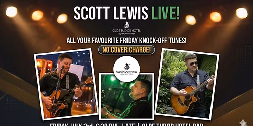 Friday Night Knock-Off tunes at the Olde Tudor! 