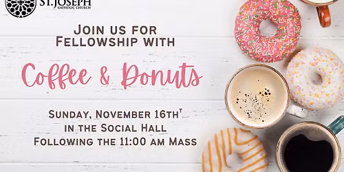 Fellowship with Coffee & Donuts