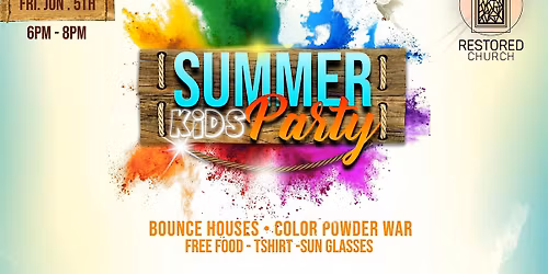 Copy of KIDS SUMMER PARTY