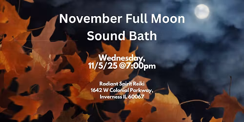 November Full Moon Sound Bath