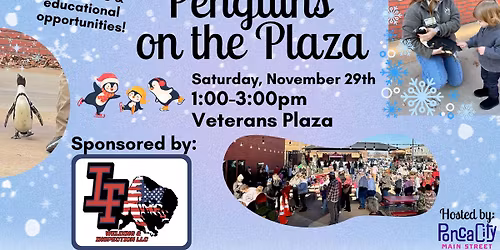 Penguins on the Plaza- Sponsored by IF Welding & Inspection LLC