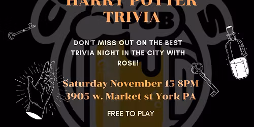 Harry Potter Trivia Night