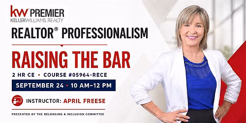 REALTOR\u00ae Professionalism: Raising the Bar | 2 HR CE