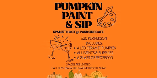 Pumpkin Paint & Sip