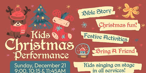 Kids Christmas Performance