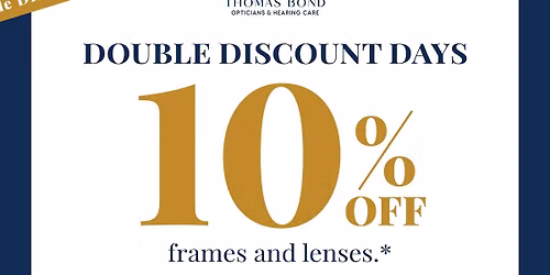Double Discount Event Day Hucknall