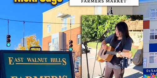 Live Music with Nicki Sage at East Walnut Hills Farmer's Market
