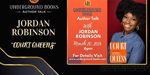 Author Talk Featuring Jordan Robinson's "Court Queens"