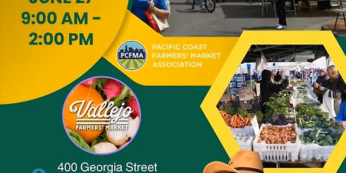 Fred McCarty at Vallejo Farmers' Market