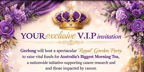 'Royal' Garden Party fundraiser 