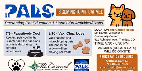 PALS - Pet Education and Hands-On Activities\/Crafts