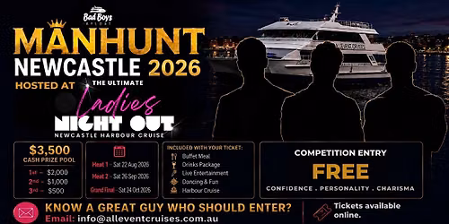 MANHUNT NEWCASTLE 2026 \u2013 HEAT 1 on Newcastle Harbour