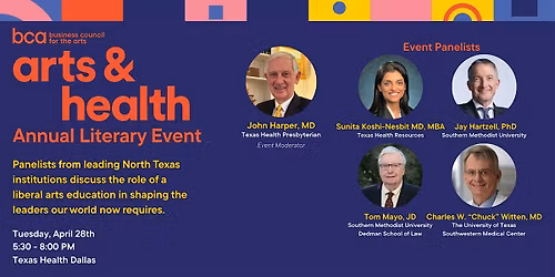 Arts & Health Annual Literary Event