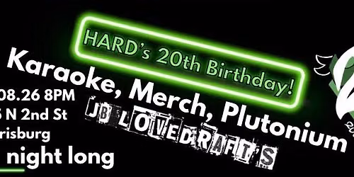 Harrisburg Area Roller Derby's 20th Anniversary Party