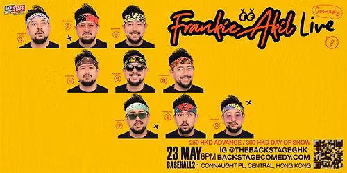 Backstage Comedy Presents: Frankie Akil Live!