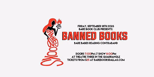 Bare Book Club presents: BANNED BOOKS