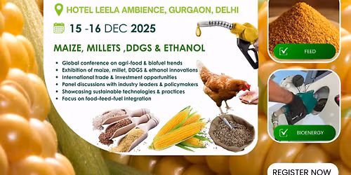 2nd Millet Maize DDGS Ethanol International