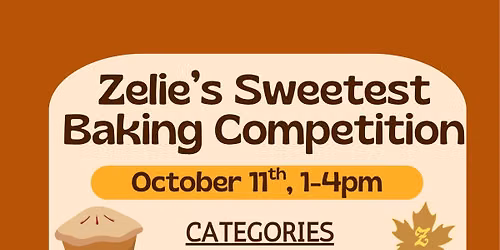Zelie's Sweetest Baking Competition
