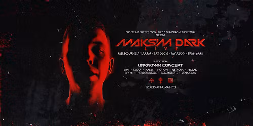MAKSIM DARK LIVE \u2022 Melbourne Show \u2022 Dec 6