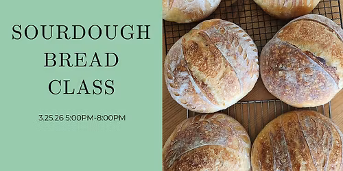 Fresh Sourdough Bread Class with Layered