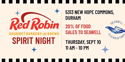 Seawell Dine-Out at Red Robin
