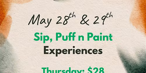 Sip, Puff n Paint @ Baltimore's BEST Art Gallery!