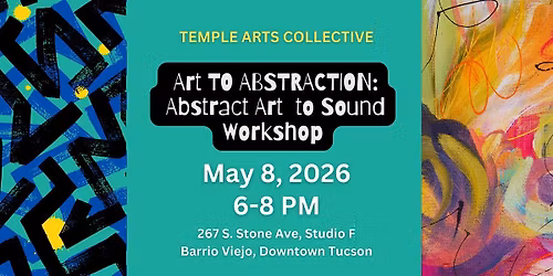 Arts to Abstraction:  Make Abstract Art to Sound