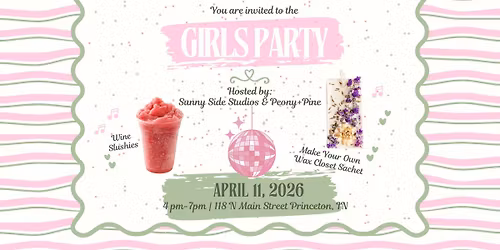 Girls Party with Sunny Side Studios & Peony+Pine