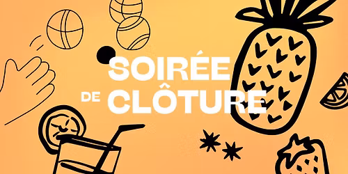 Soir\u00e9e de cl\u00f4ture 2026