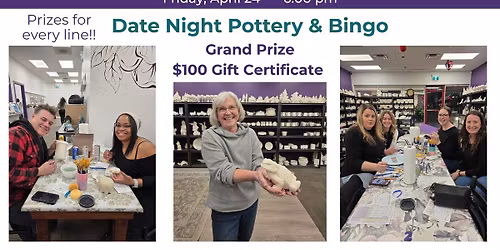 Date Night Pottery & Bingo