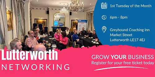 Findabiz Lutterworth In Person Networking at The Greyhound