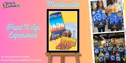 Martinsville Paint and Sip \u2013 Indiana Wood Sign