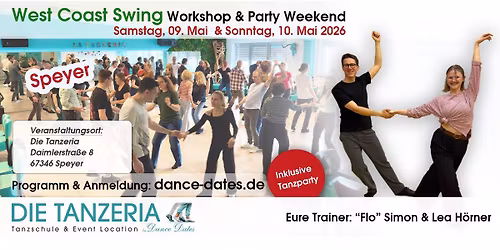 West Coast Swing Workshop- & Party-Weekend in Speyer