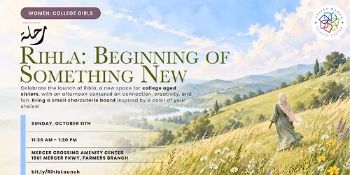 Rihla: Beginning of Something New