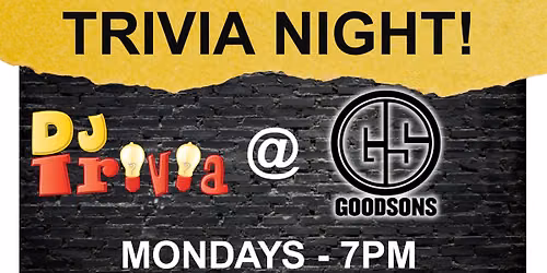 DJ Trivia at GoodSon's!