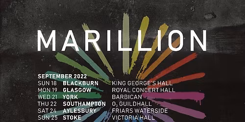 Marillion at Royal Concert Hall