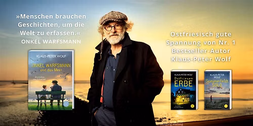 Signierstunde mit Klaus-Peter Wolf, Halle 5.0, B16