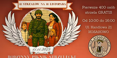 11 Strza\u0142\u00f3w na 11 Listopada na strzelnicy Krypa Kostka w Kosakowie