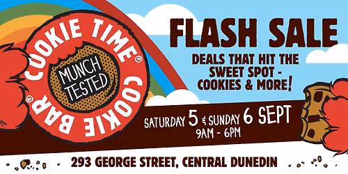 Cookie Time Flash Sale!