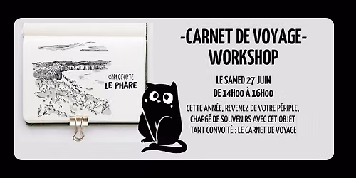 Pauline Bou\u00e9 - Worshop -  Carnet de voyage