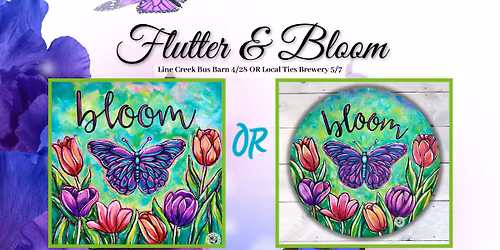 Flutter & Bloom at Line Creek Bus Barn