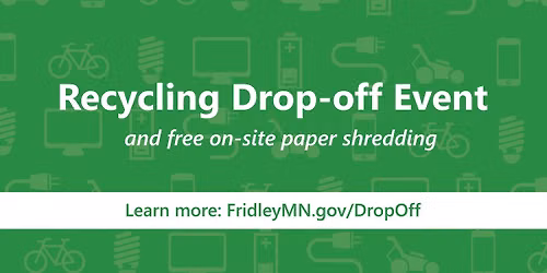 September Recycling Drop-Off and Paper Shredding Event | Bonus Rebates!