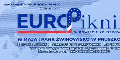 \ud83c\uddea\ud83c\uddfa EUROpiknik | 16.05 | MAGDA BEREDA | Pruszk\u00f3w