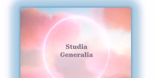 Spiritualistinen Studia Generalia -keskustelusarja.