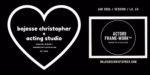 Actors Framework \u00b7 Craft+Career TV\/Film \u00b7 On Camera \u00b7 Group Workshop\/JAN